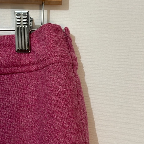 Gap Y2K Vintage Wool Trumpet Skirt Pink Size 8 - Picture 7 of 10